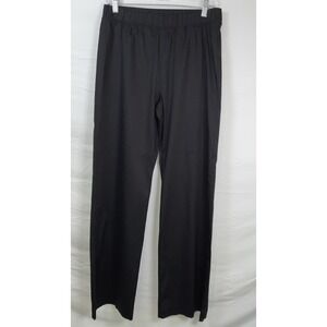 NWOT Lilly Pulitzer Black Dress Pants Elastic Waist No Pockets - Small 30"X32"